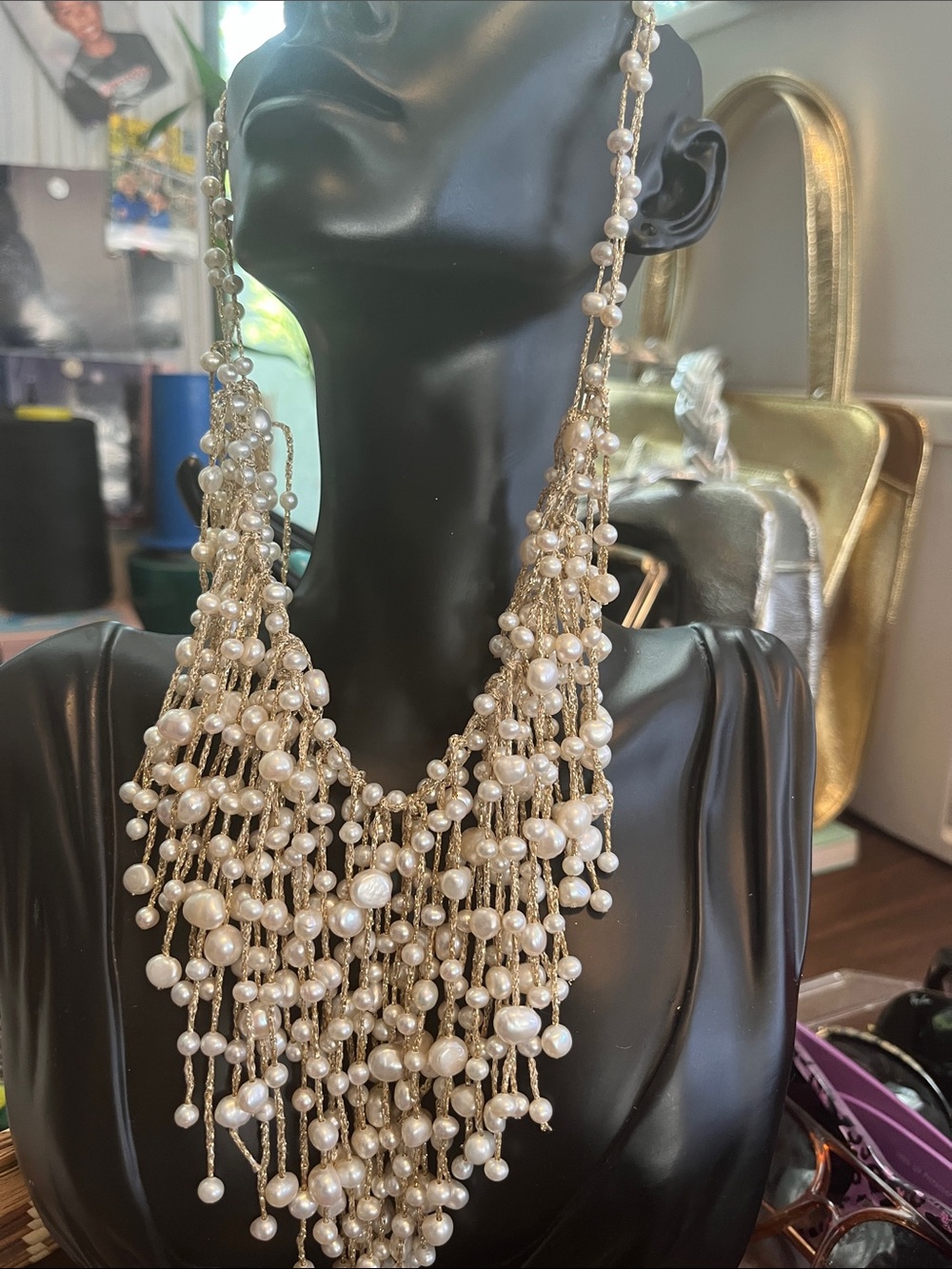 Rarities by Cultured Freshwater Pearl Bib Necklace